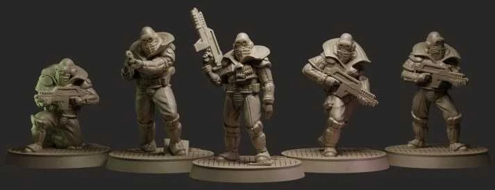 Alien RPG: Miniatures Set Rapture Protocol