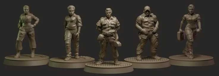 Alien RPG: Miniatures Set Rapture Protocol