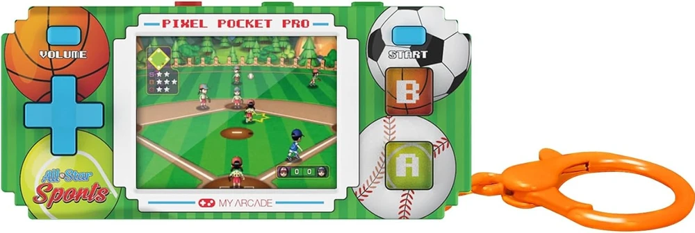 „My Arcade“ – nešiojama žaidimų sistema „All-Star Sport“ („Pixel Pocket Gaming“)