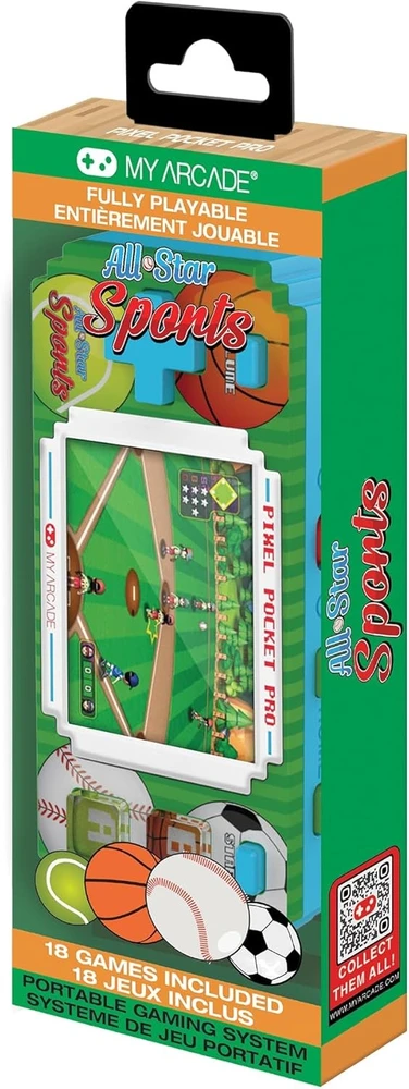 „My Arcade“ – nešiojama žaidimų sistema „All-Star Sport“ („Pixel Pocket Gaming“)