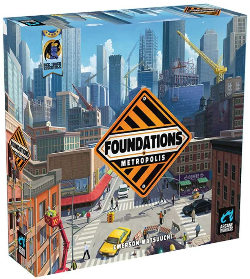 Stalo žaidimas Arcane Wonders Foundations of Metropolis (Metropolio pamatai)