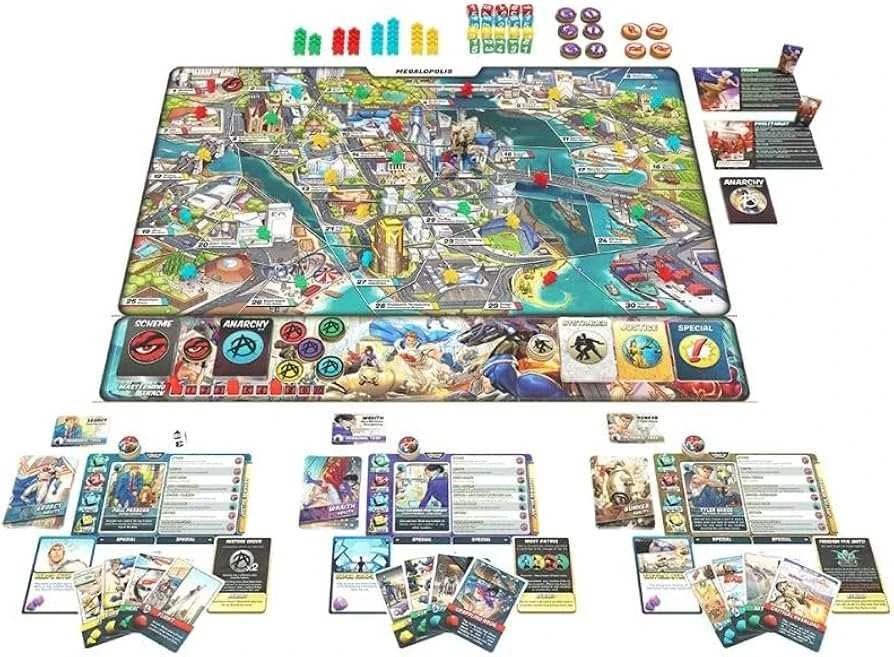 Arcane Wonders Freedom Five: A Sentinel Comics Board Game