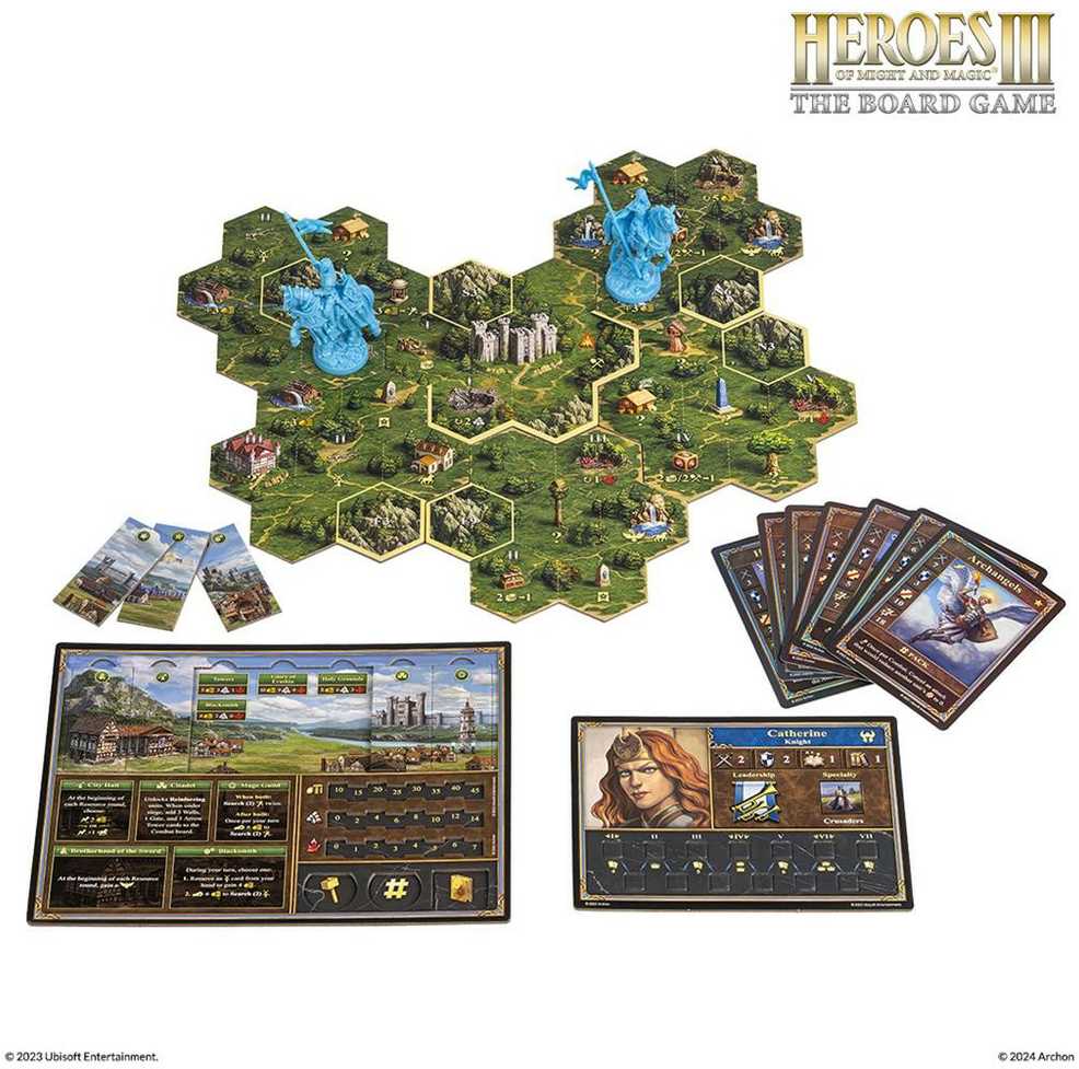 Enigma „Archon Studio“ „Heroes of Might & Magic III“: stalo žaidimas