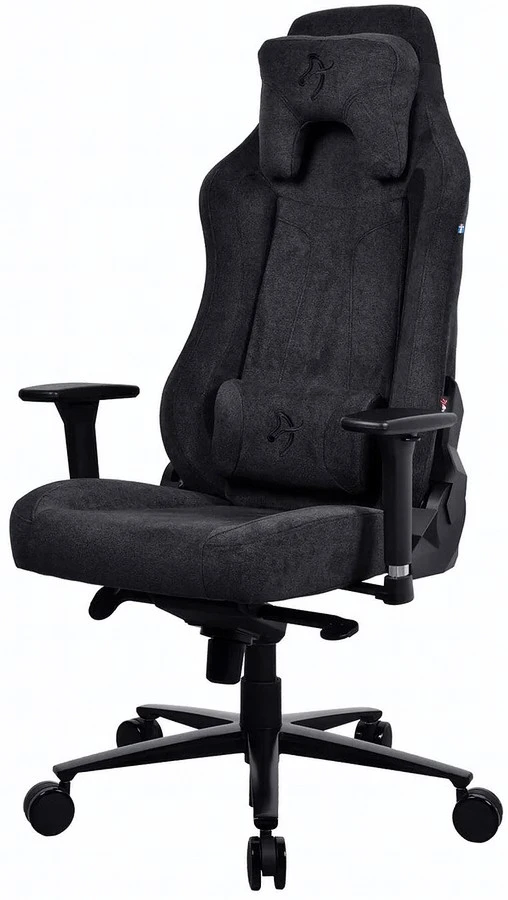 Žaidimų kėdė Arozzi VERNAZZA Soft Fabric | Juoda