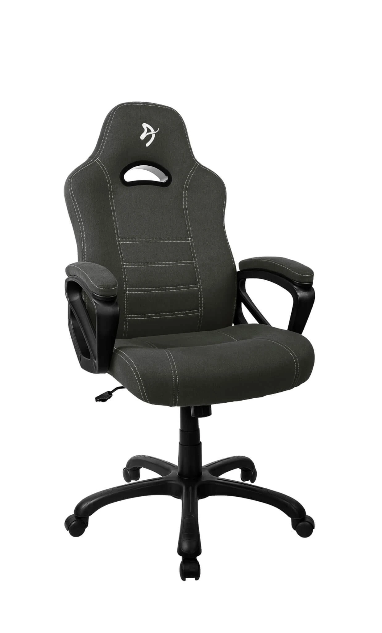 Žaidimų kėdė Arozzi Enzo Woven Fabric Gaming Chair, Tamsiai pilka