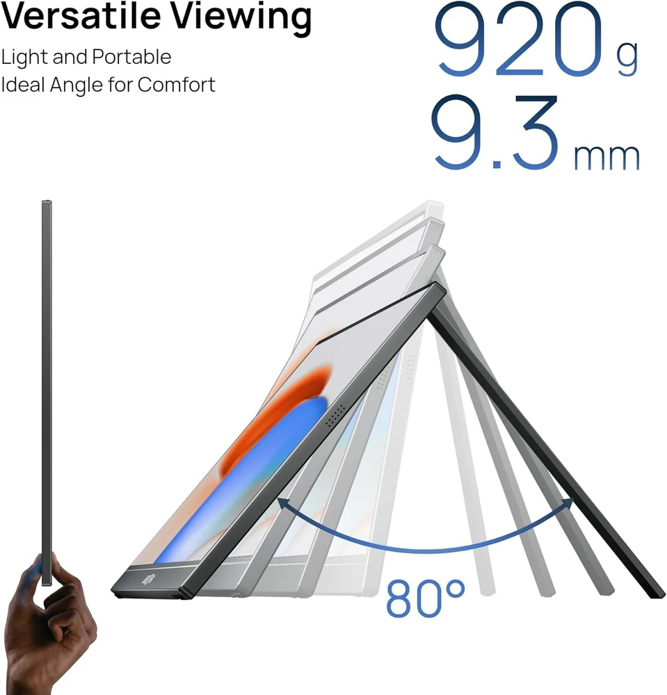 ARZOPA A1M nešiojamas monitorius 17.3'' 1080p PS5 / XBOX / Switch / PC