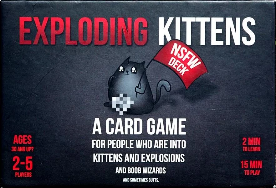 Asmodee Exploding Kittens: NSFW leidimas
