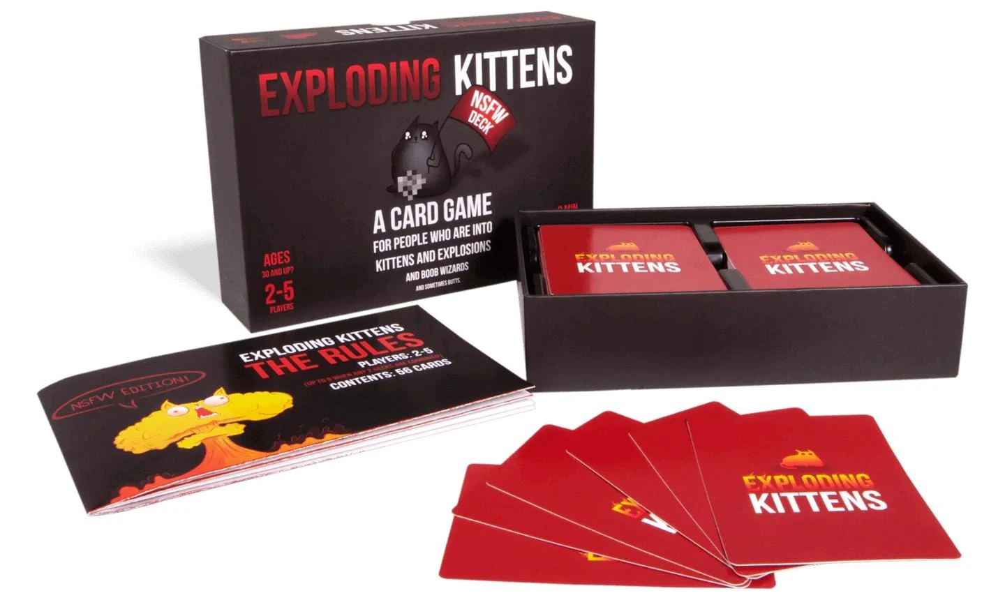 Asmodee Exploding Kittens: NSFW leidimas