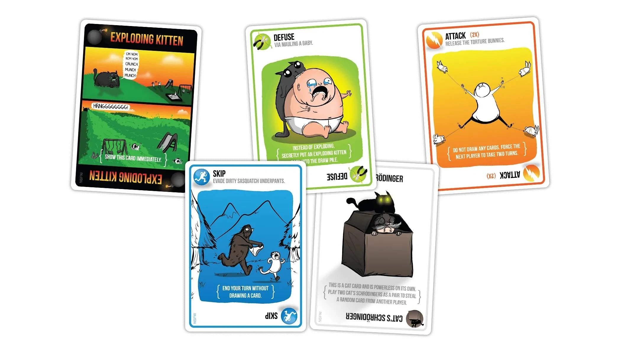 Asmodee Exploding Kittens: NSFW leidimas