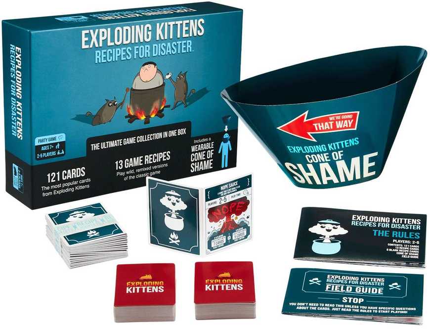 Asmodee Exploding Kittens: Recipes For Disaster