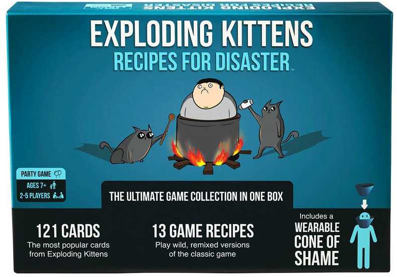 Asmodee Exploding Kittens: Recipes For Disaster