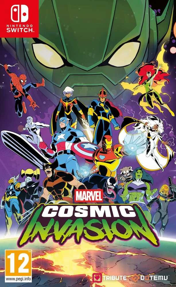 Atari Marvel Cosmic Invasion