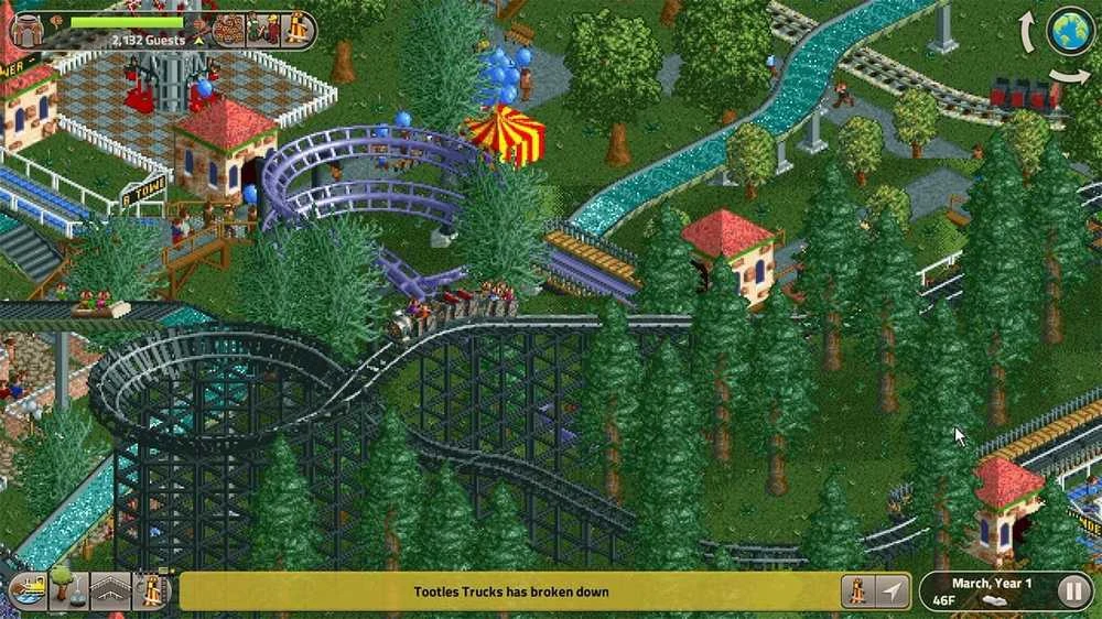 Roller Atari Amerikietiškų kalnelių magnato klasika