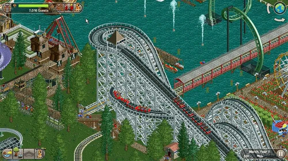 Roller Atari Amerikietiškų kalnelių magnato klasika