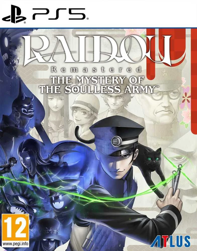 Sega „Atlus RAIDOU Remastered“: Sielos armijos paslaptis (pirmos dienos leidimas)