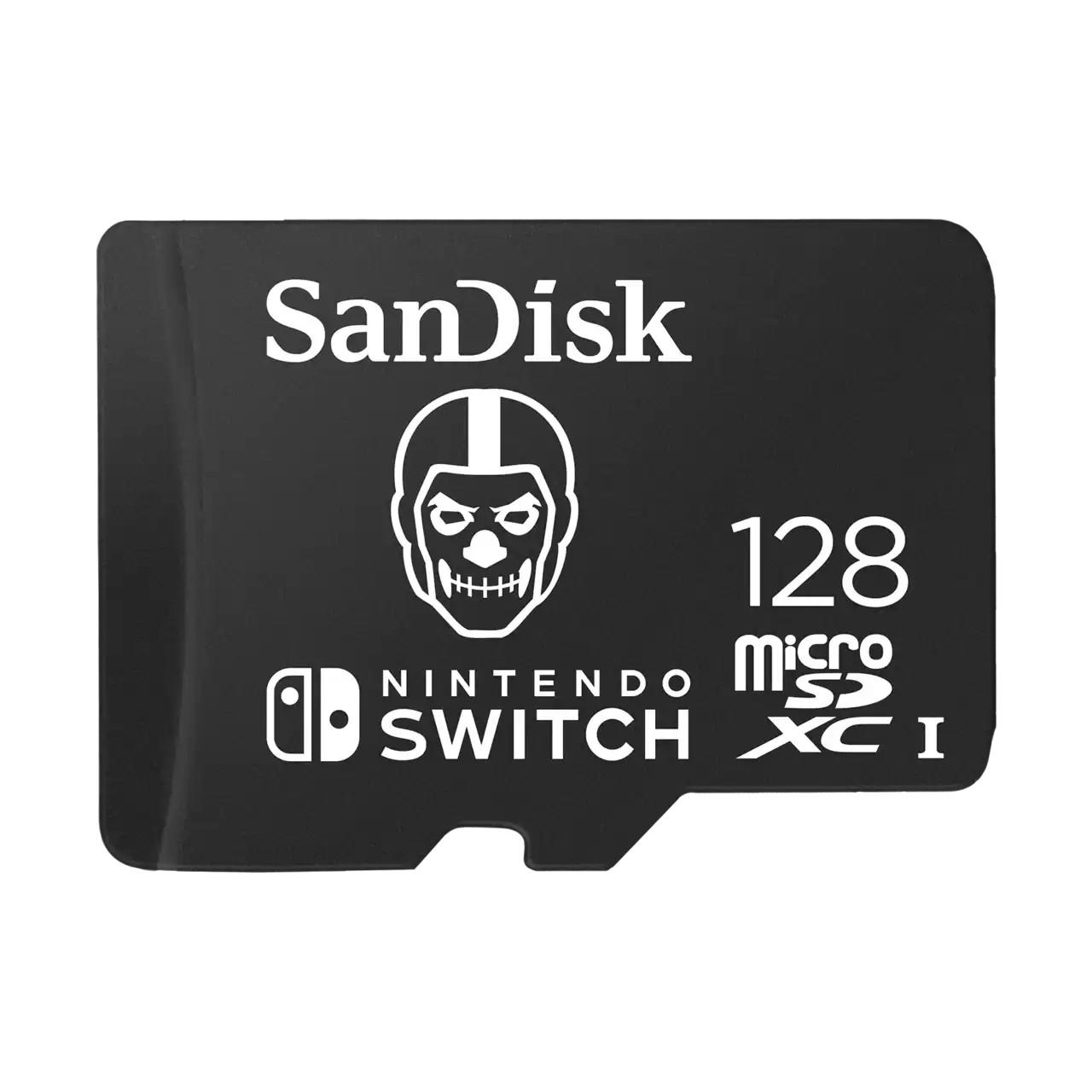 Atminties kortelė SanDisk Micro SDXC Fortnite Skull Trooper 128GB