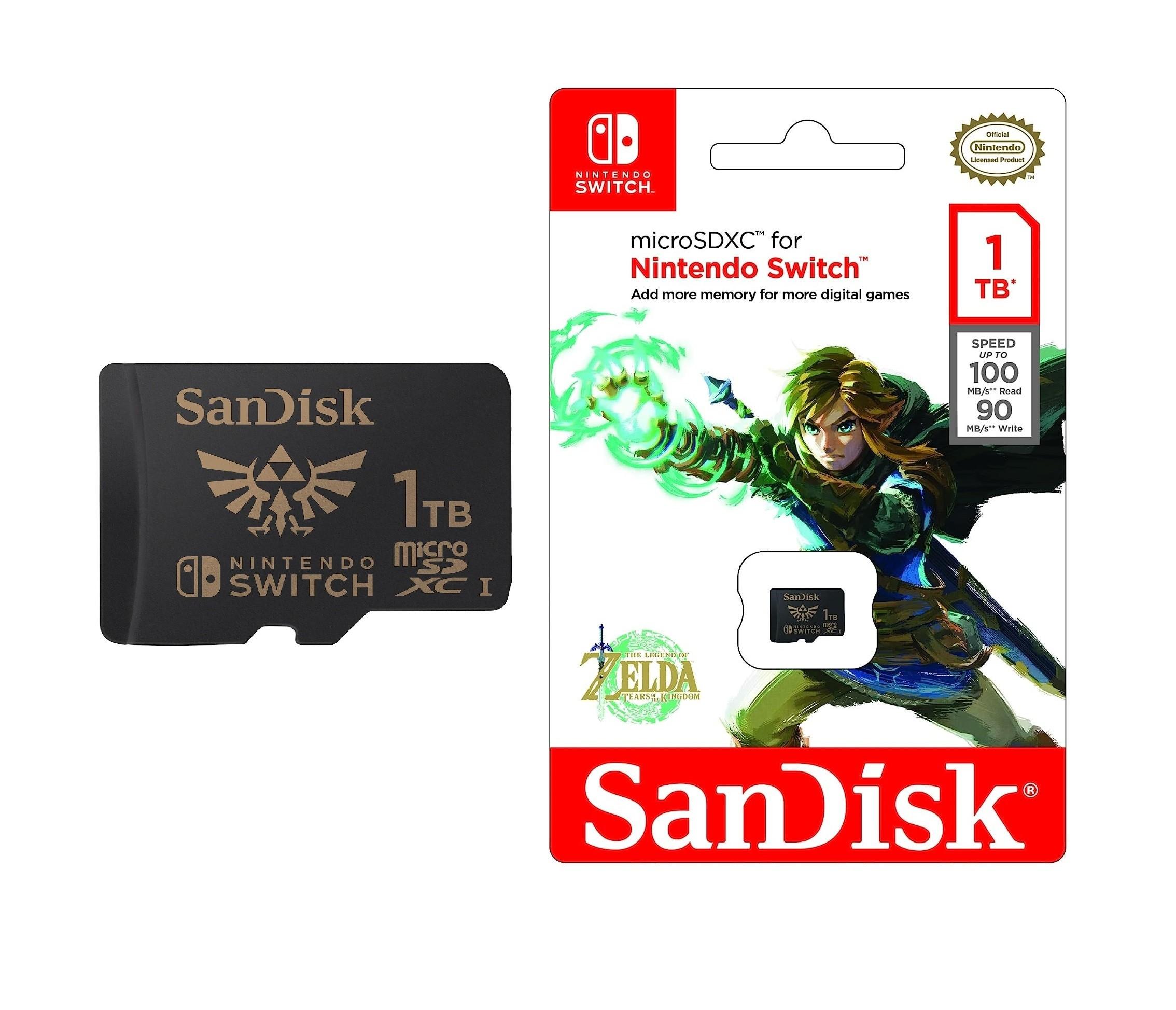 Atminties kortelė SanDisk Micro SDXC Zelda Edition 1TB