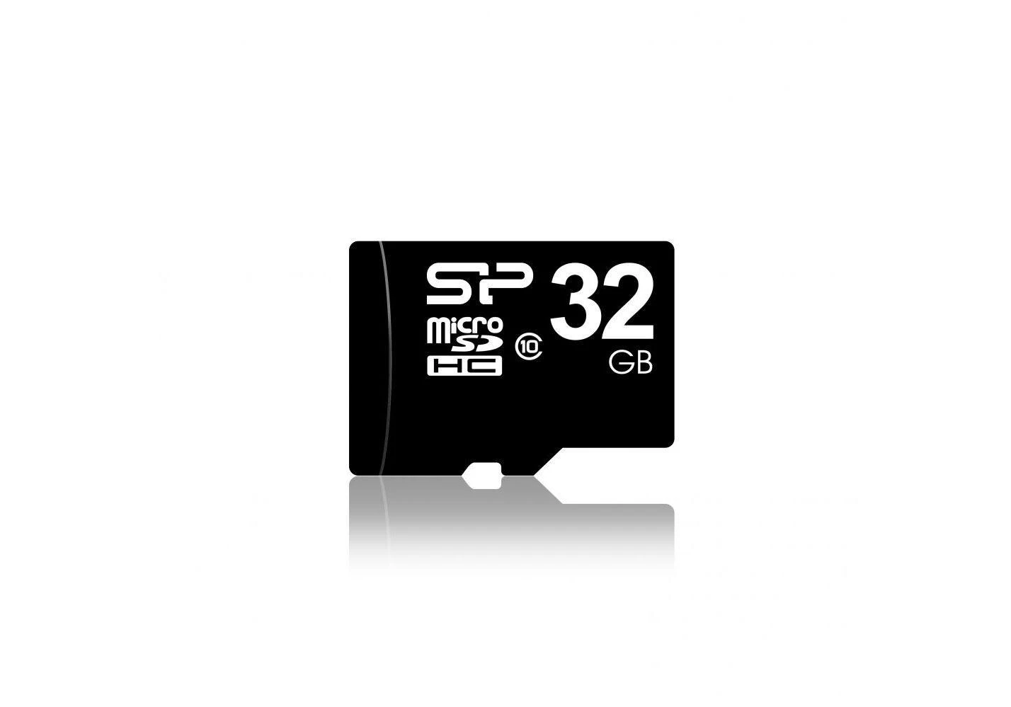 Silicon Power | 32 GB | Micro SDHC | Flash atminties klasė 10 | SD adapter