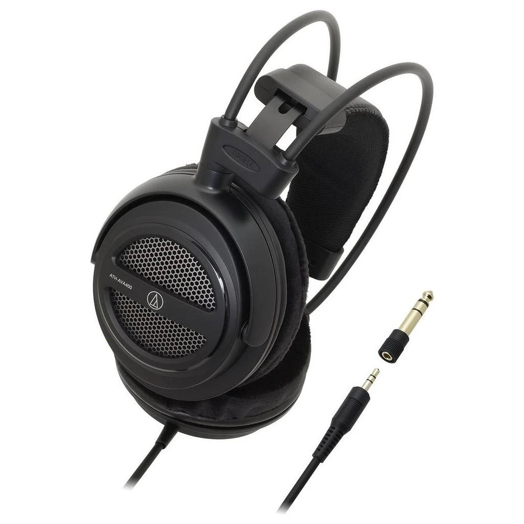 Audio Technica ATH-AVA400 ausinės, Juodos spalvos