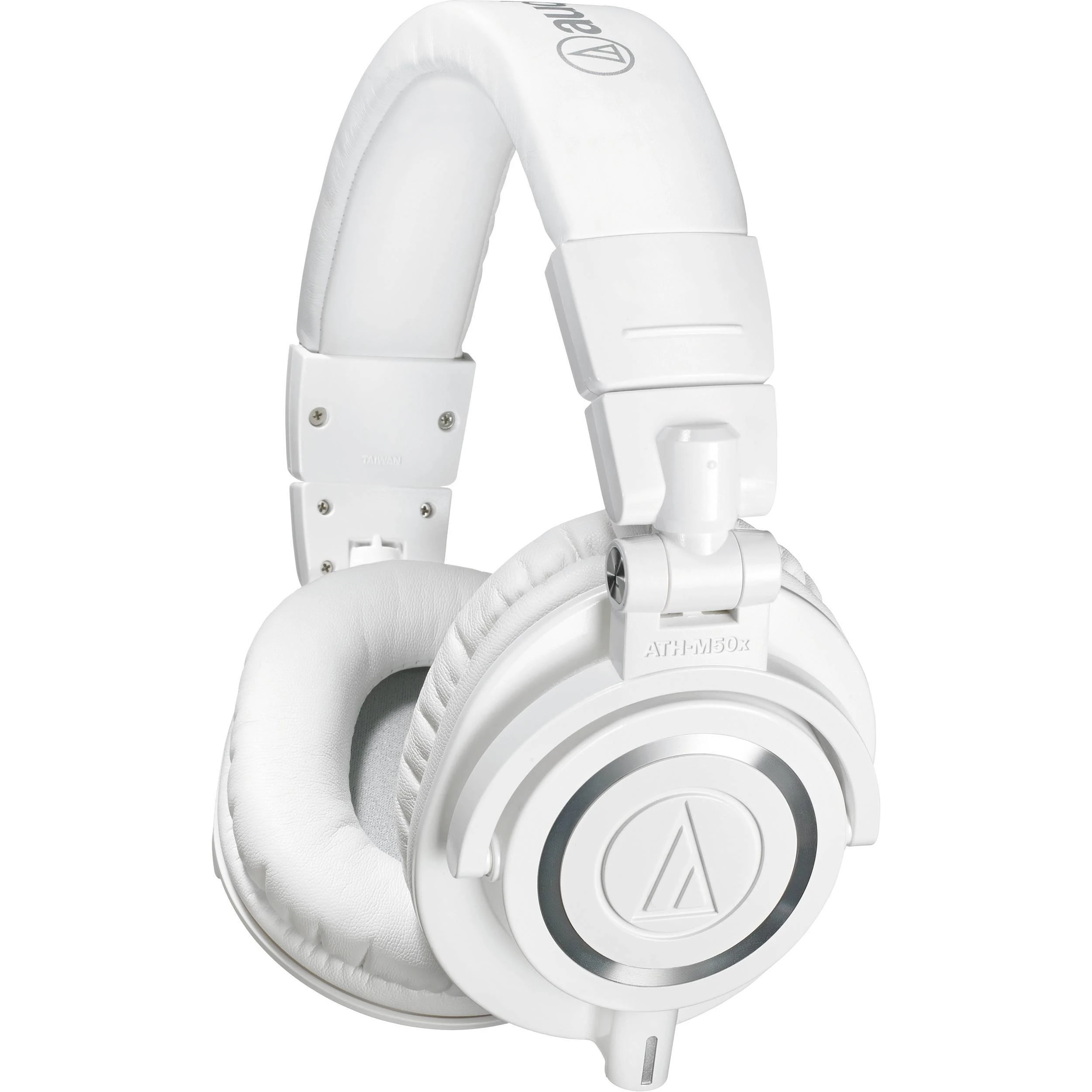 Audio-Technica ATH-M50X profesionalios monitorinės ausinės, Baltos spalvos