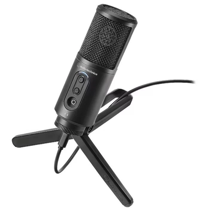 Audio-Technica CREATOR PACK ATR2500x-USB + ATH-M20x Komplektas: Mikrofonas + Ausinės + Laikiklis