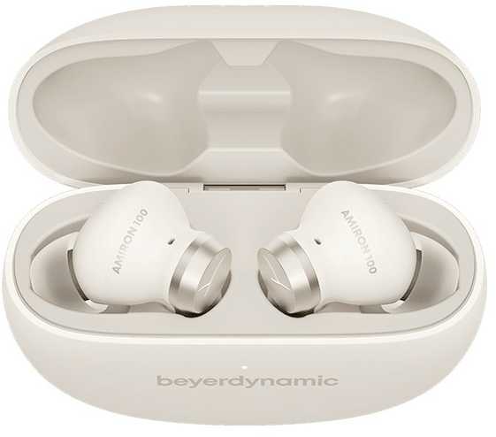 Beyerdynamic Amiron 100 belaidės ANC ausinės, Kreminės spalvos