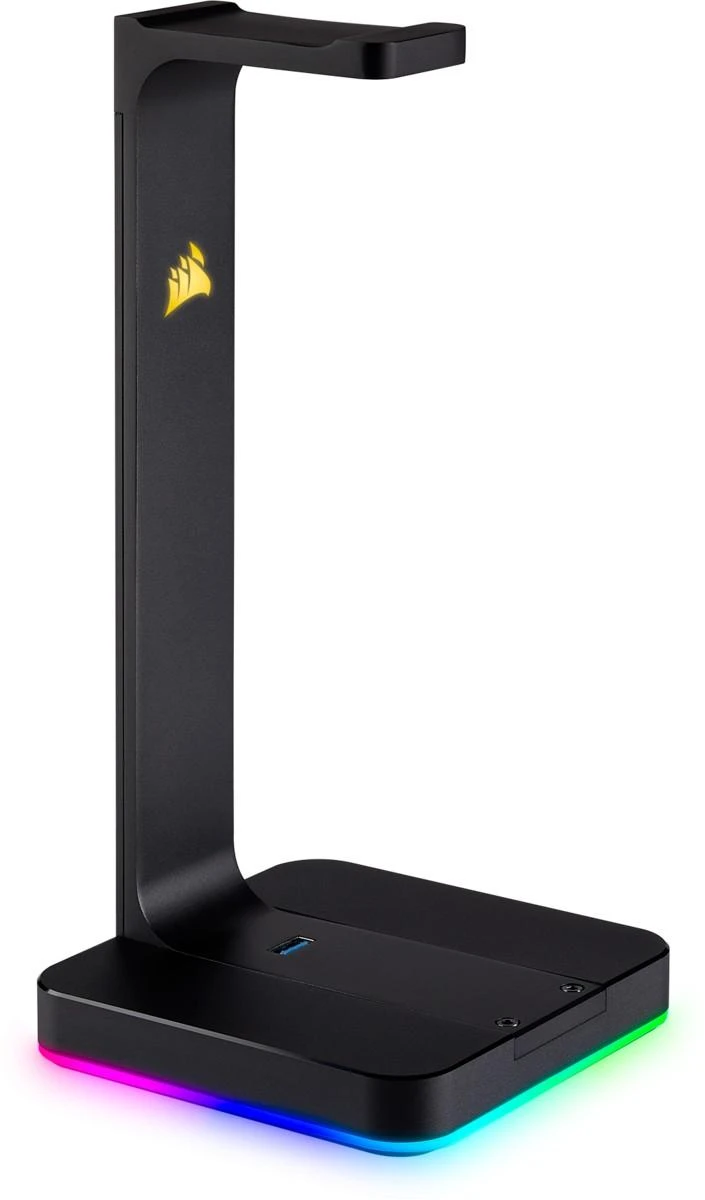 Ausinių stovas Corsair ST100 RGB Premium su 7.1 Erviniu Garsu