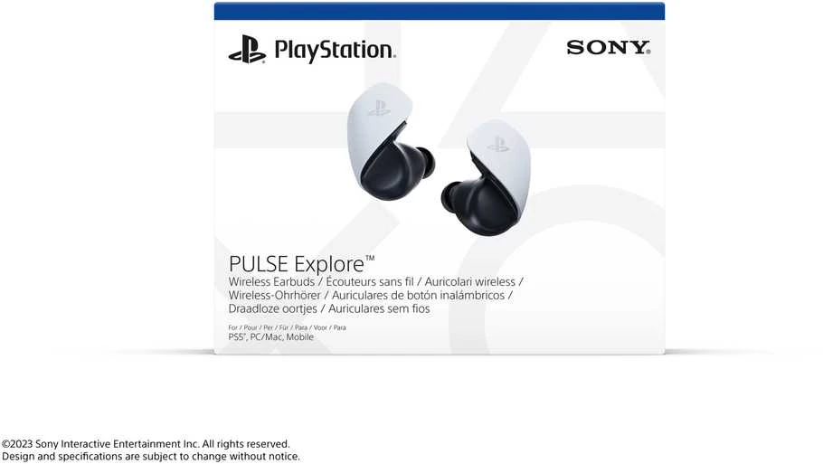 Sony PlayStation PULSE Explore belaidės ausinės (PS5)