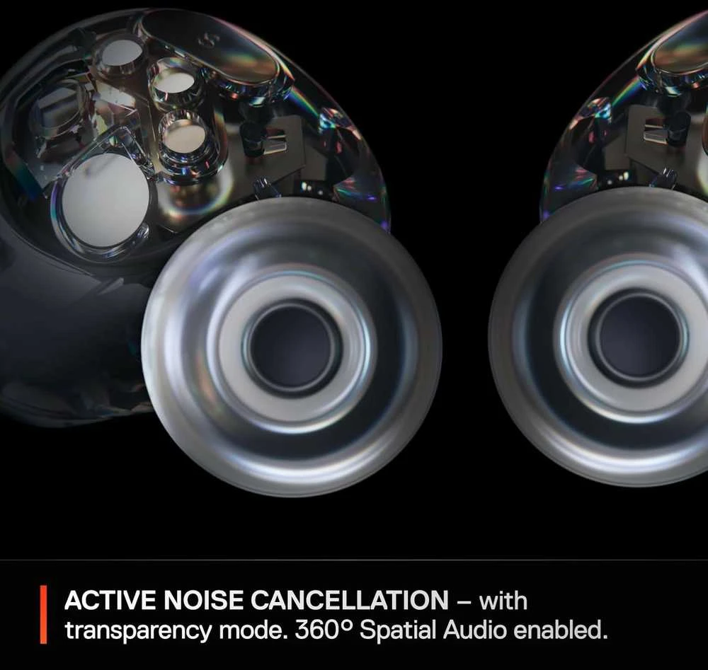 SteelSeries Arctis GameBuds žaidimų ausinės, skirtos PS, Juodos