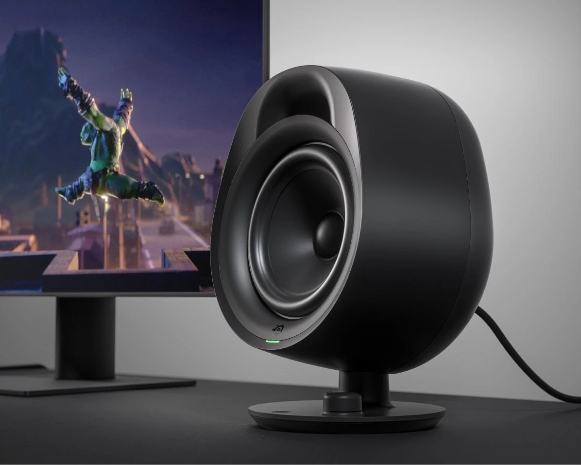 Kompiuterio kolonėlės SteelSeries Arena 3, Juodos spalvos