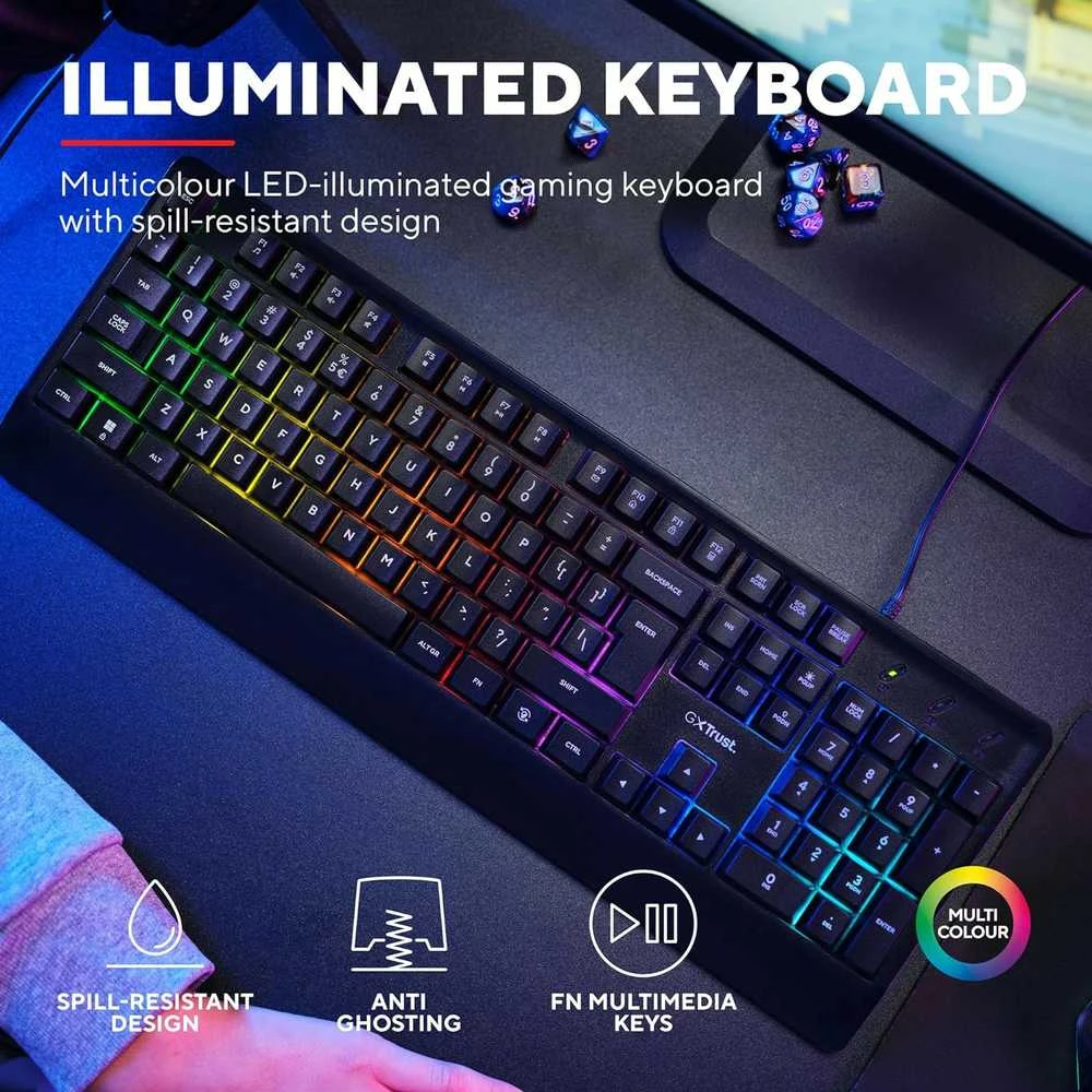 TRUST GXT 792 QUADROX 4IN1 rinkinukas