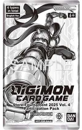 Bandai Tcg Digimon Card Game - Official Store Tournament 2025 Vol.4 Pack Booster