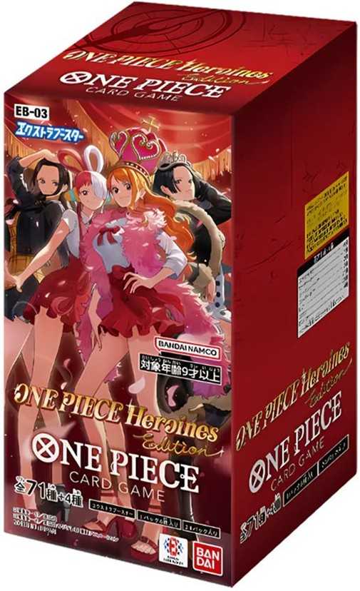 Bandai Tcg One Piece Card Extra Booster Ekranas - Heroines Edition EB03 (24 Packs) | JP