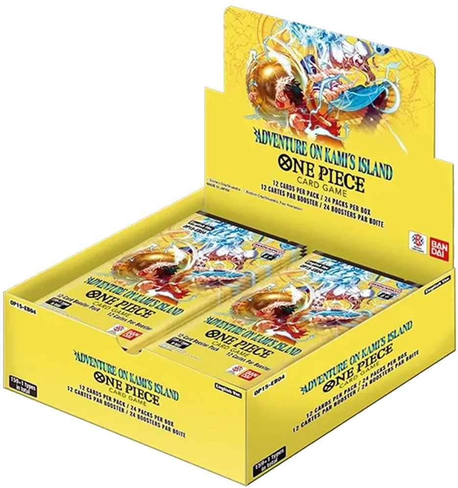 Bandai Tcg One Piece Card Game Adventure on KAMI's Island Booster Ekranas OP-15 (24 Packs)