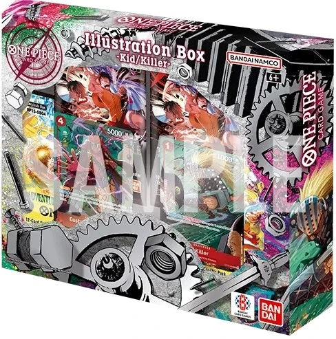 Bandai Tcg One Piece Card Game Illustration Box IB-08