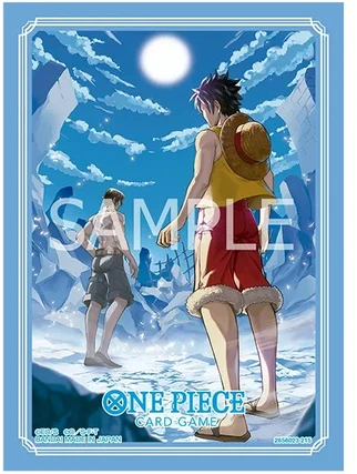Bandai Tcg One Piece Card Game - Official Sleeves 15 - Luffy & Ace