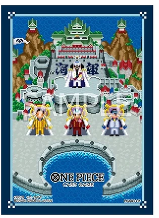 Bandai Tcg One Piece Card Game - Official Sleeves 15 - The Three Admirals