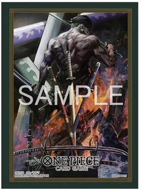 Bandai Tcg One Piece Card Game - Official Sleeves 14 - Roronoa Zoro