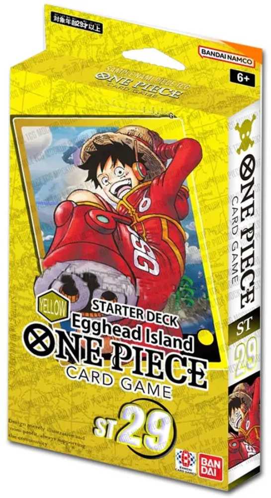 Bandai Tcg One Piece Card Game: Starter Deck Geltonas EggHead Monkey D. Luffy ST-29