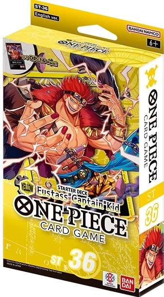 Bandai Tcg One Piece Card Game: Starter Deck Eustass "Captain" Kid ST-36