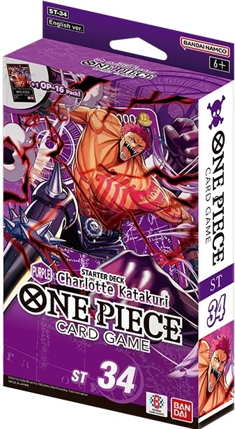 Bandai Tcg One Piece Card Game: Starter Deck Charlotte Katakuri ST-34
