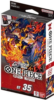 Bandai Tcg One Piece Card Game: Starter Deck Sabo ST-35