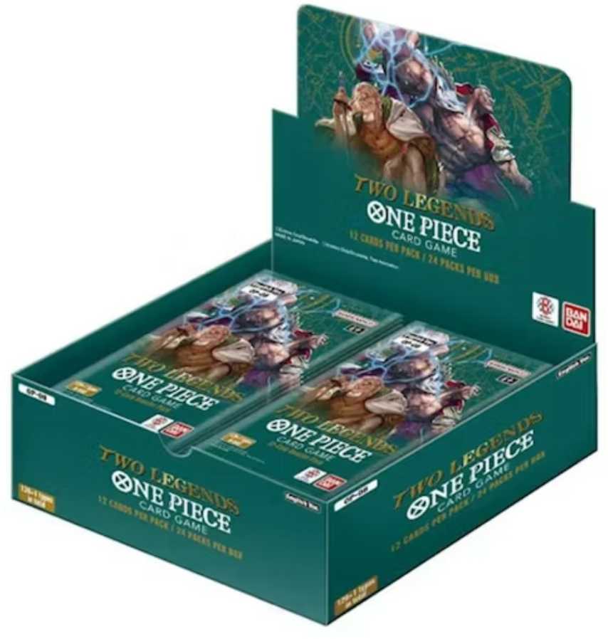 Bandai Tcg One Piece Card Game - Two Legends OP08 Booster Ekranas (24 Packs)