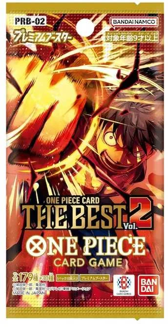 Usorteret Bandai Tcg One Piece TCG - THE BEST: PRB-02 Premium Booster Box Vol.2 Booster | JP