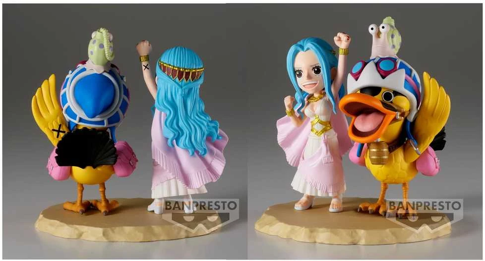 Banpresto One Piece - Log Stories - Nefertari Vivi & Karoo Figūrėlė