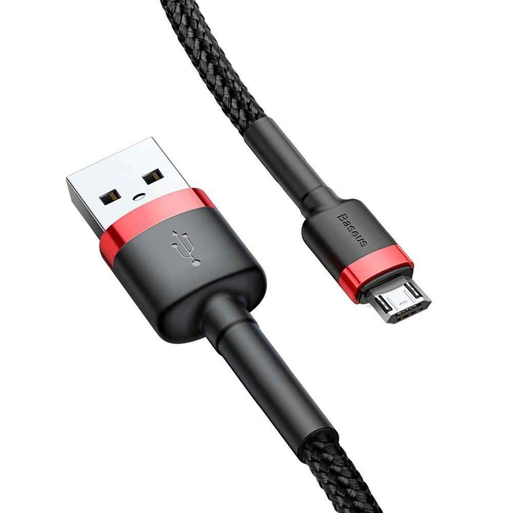 Baseus USB MicroUSB pakrovimo laidas | 1,5A/2m