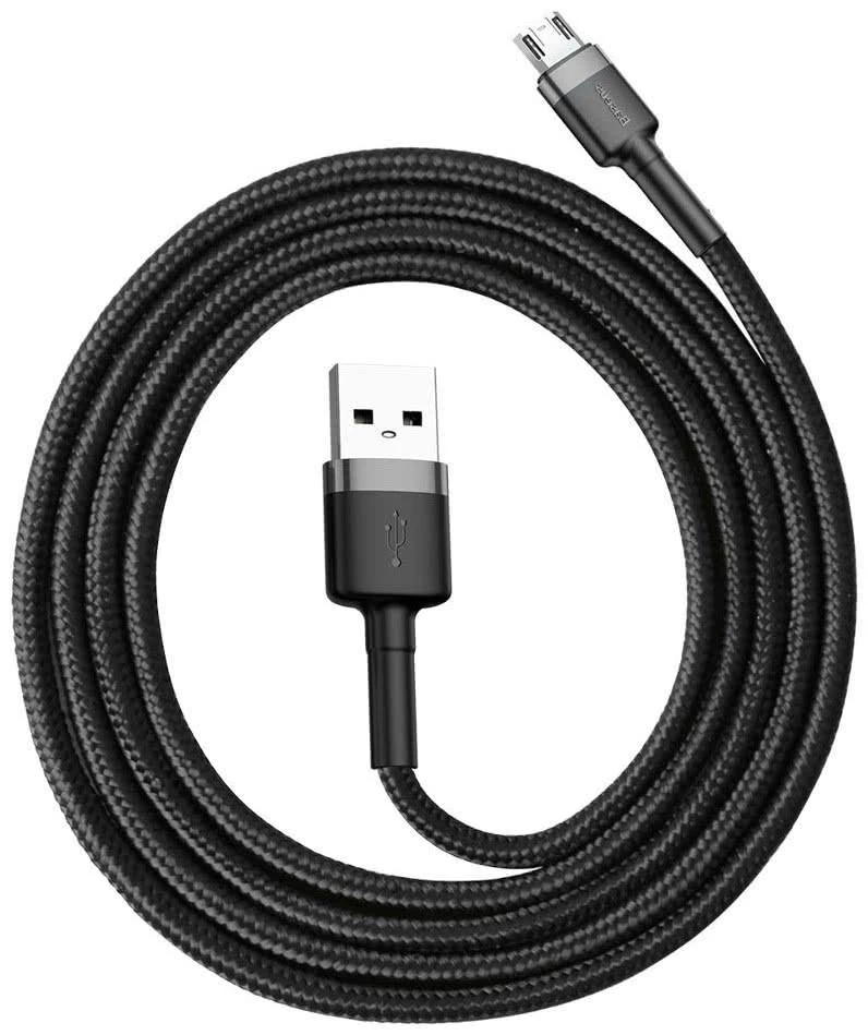 Baseus USB micro kab. Cafule CAMKLF-BG1 Juodas