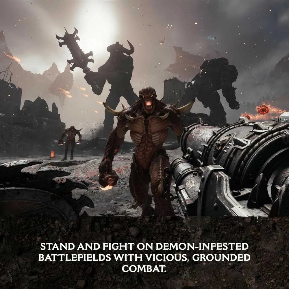 „Bethesda Doom: The Dark Ages“ Premium leidimas PS5