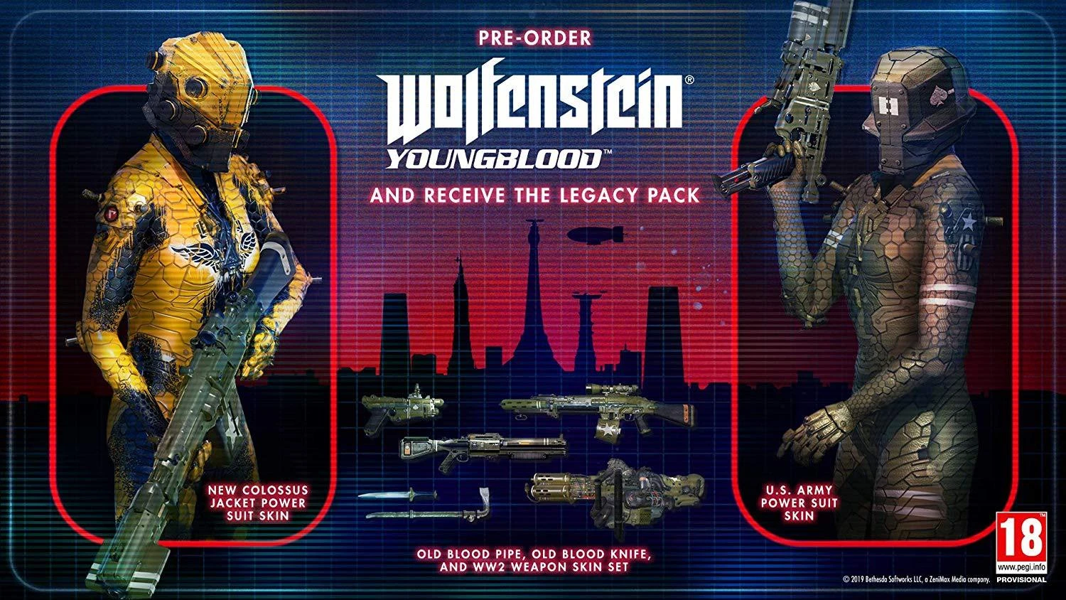 Bethesda Wolfenstein Youngblood Deluxe leidimas XBOX One