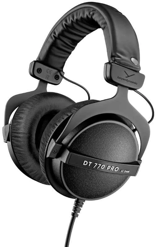 Studijinės ausinės Beyerdynamic DT 770 PRO, 32 omų, Juodos